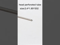 अनुकूलित स्टेनलेस स्टील पाइप फिटिंग 304 स्टेनलेस स्टील पाइप को पंच करना